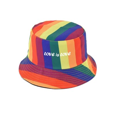 Pride Rainbow Bucket Hat