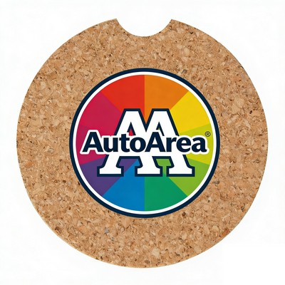 2 1/2" Car Cork Coaster