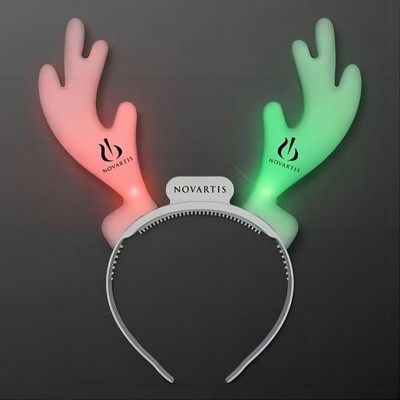 LED Christmas Antler Headbands