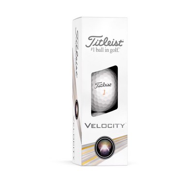 Titleist® 3 Pack Velocity Golf Balls