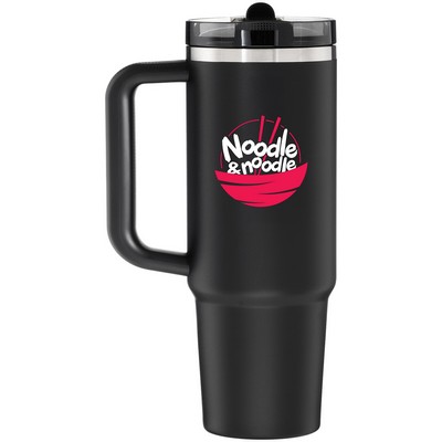 30 oz Stanley Quencher ProTour Stainless Steel Water Bottle (Black)