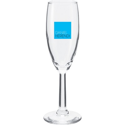 5.75 oz Napa Flute Glass (Clear)