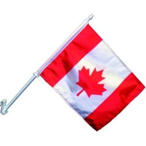 Canadian Car Window Flag