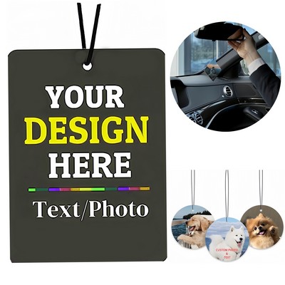 Custom Shape Perfume Car Air Freshener