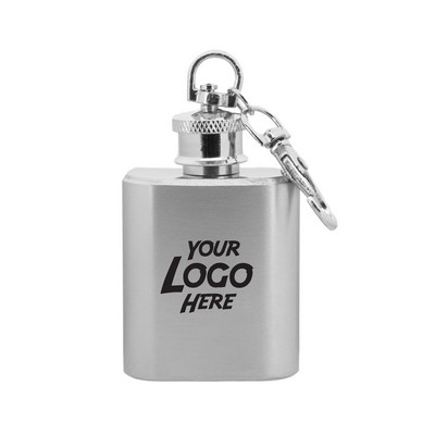 Keychain Hip Flasks 1 oz