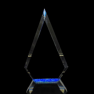 Small Beveled Peak Cut