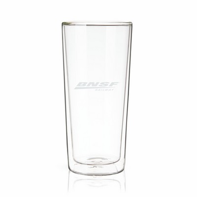True® Double Walled Beer Pint Glass, set of 2