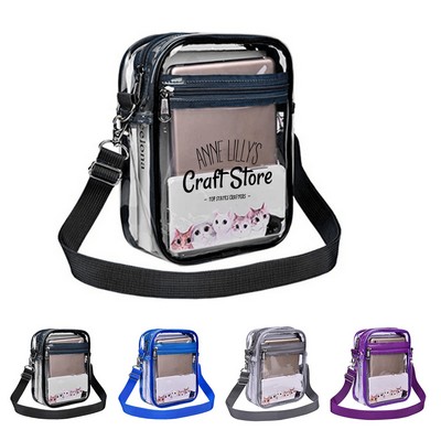 Clear Messenger Bag